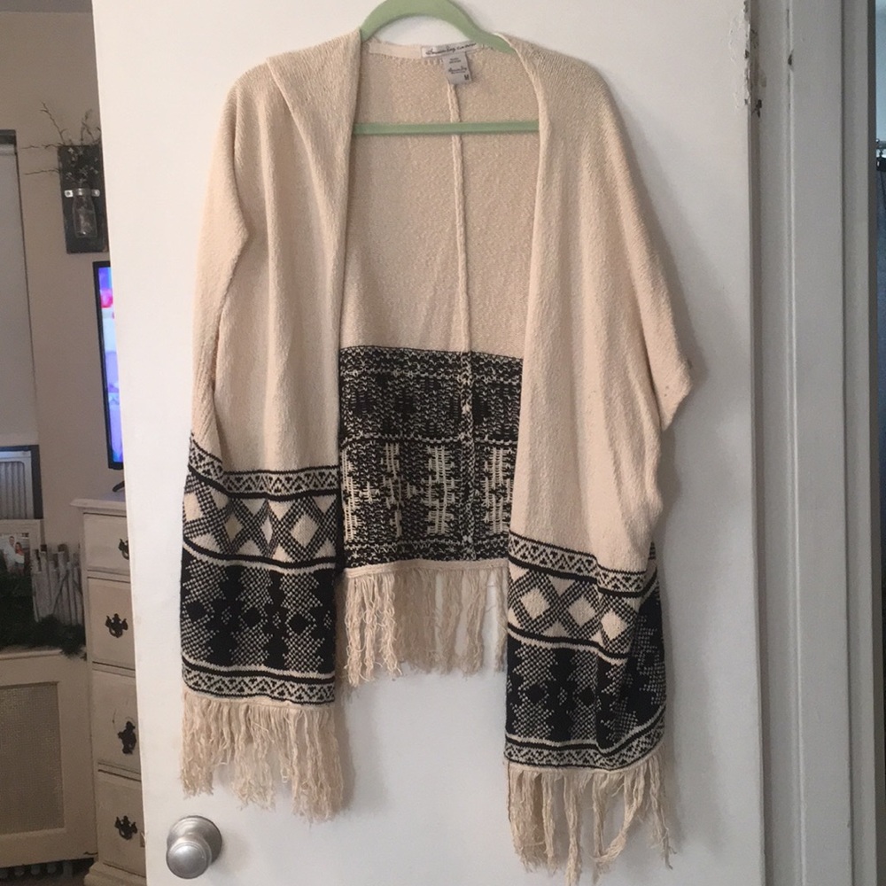 American rag poncho